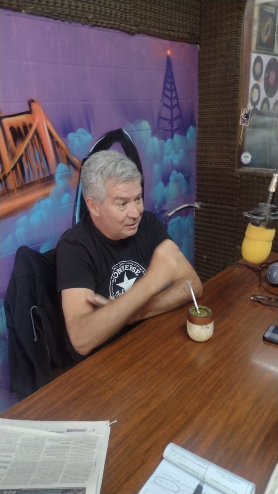 CHELO RIVERO (PRESIDENTE DEL PJ): “ ESTAMOS MUY CONTENTOS CON LA VISITA DEL GOBERNADOR , HA SIDO MUY POSITIVA”