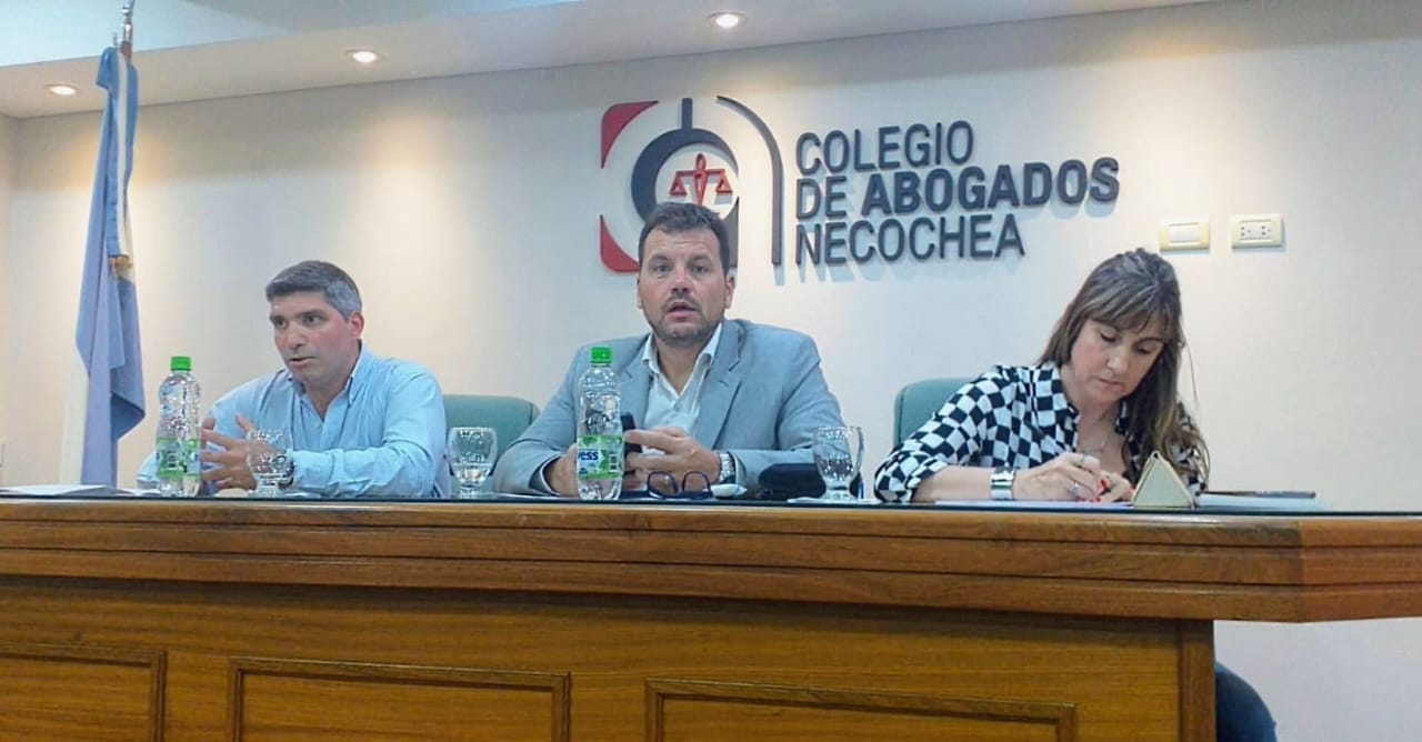  RECHAZO ABSOLUTO del Colegio de Abogados de Necochea
