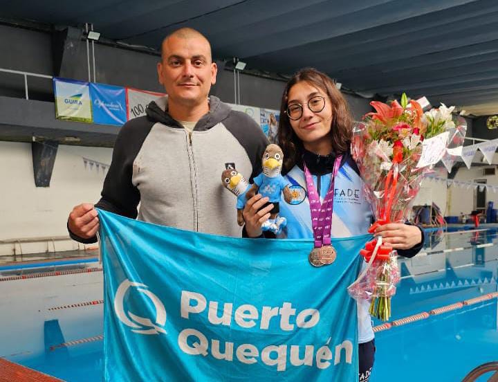 Medalla de plata y bronce para Guadalupe Angiolini