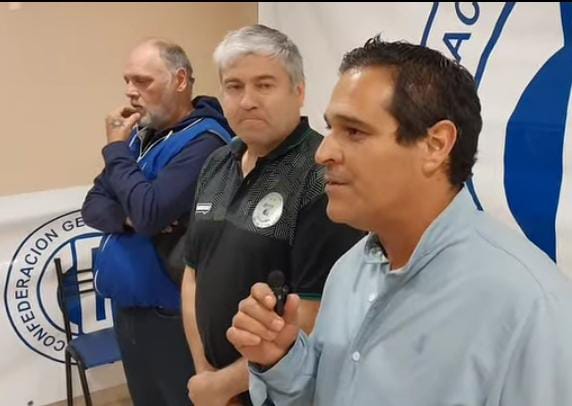 ACTO DE LA CGT CON FUERTE LLAMADO A LA UNIDAD Y RESPALDO A LA CANDIDATURA PRESIDENCIAL DE KICILLOF 