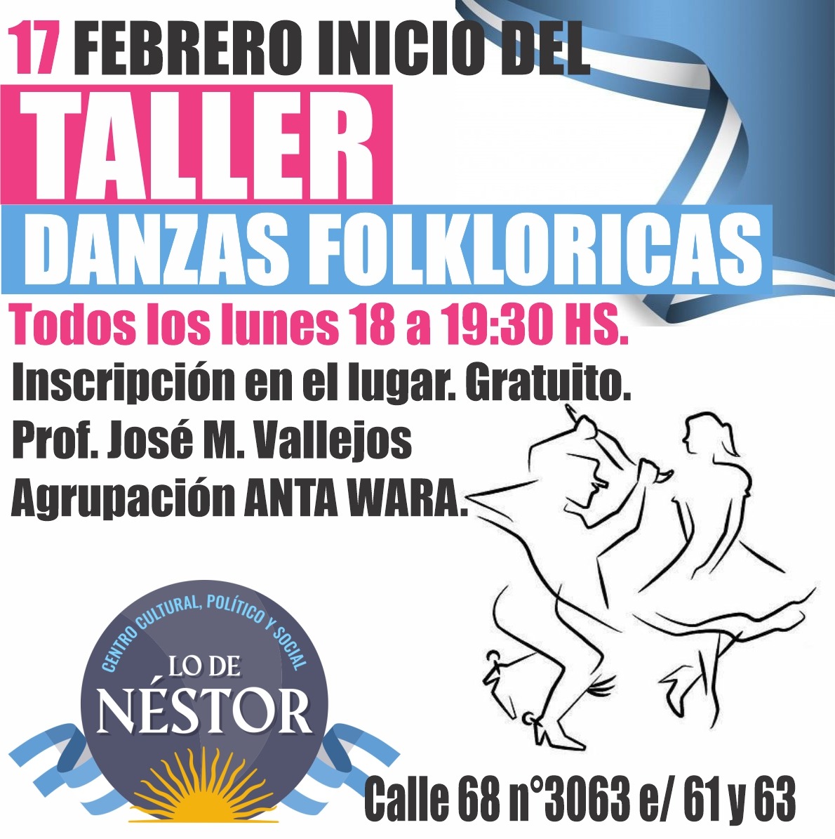 TALLER DANZAS FOLKLORICAS