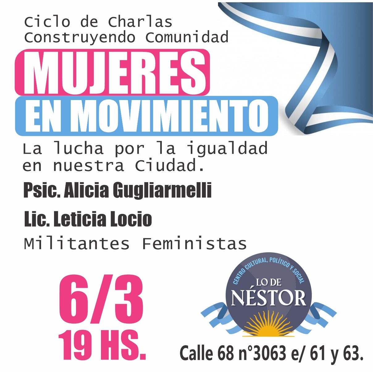 Ciclo de charlas: Construyendo Comunidad 