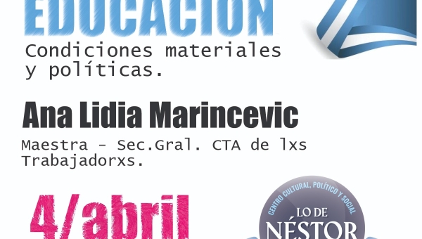 "CHARLAS “CONSTRUYENDO COMUNIDAD”: DERECHO SOCIAL A LA EDUCACIÓN 