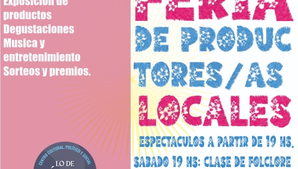 FERIA DE EMPRENDEDORES EN “LO DE NESTOR”