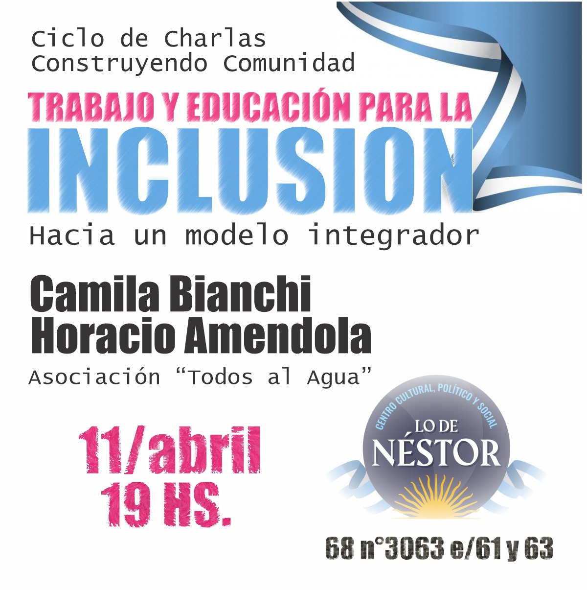 Ciclo de Charlas Construyendo Comunidad