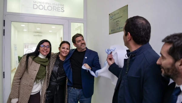 Andrea Cáceres acompañó la Inauguración del Centro Universitario N° 38 del Programa PUENTES en Dolores