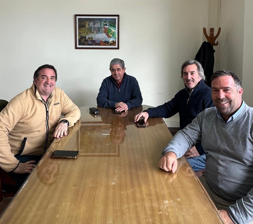 Bernardo Amílcar y Guillermo Sánchez se reunieron con autoridades de la Usina Popular Cooperativa para avanzar en soluciones clave para el distrito