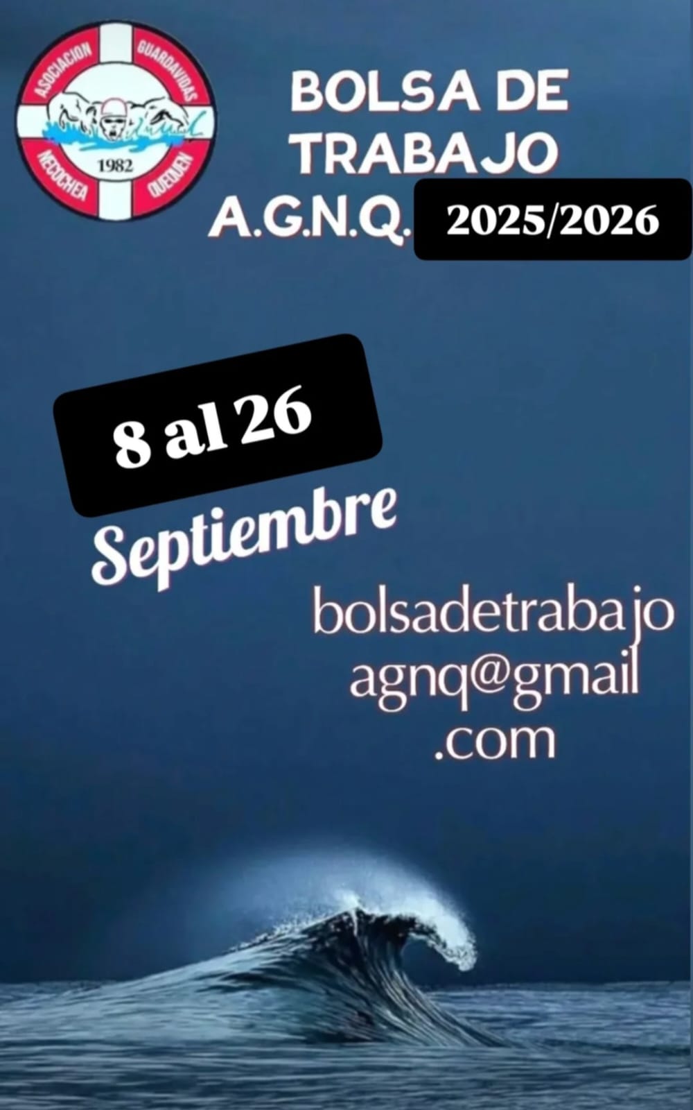 BOLSA DE TRABAJO A.G.N.Q. 