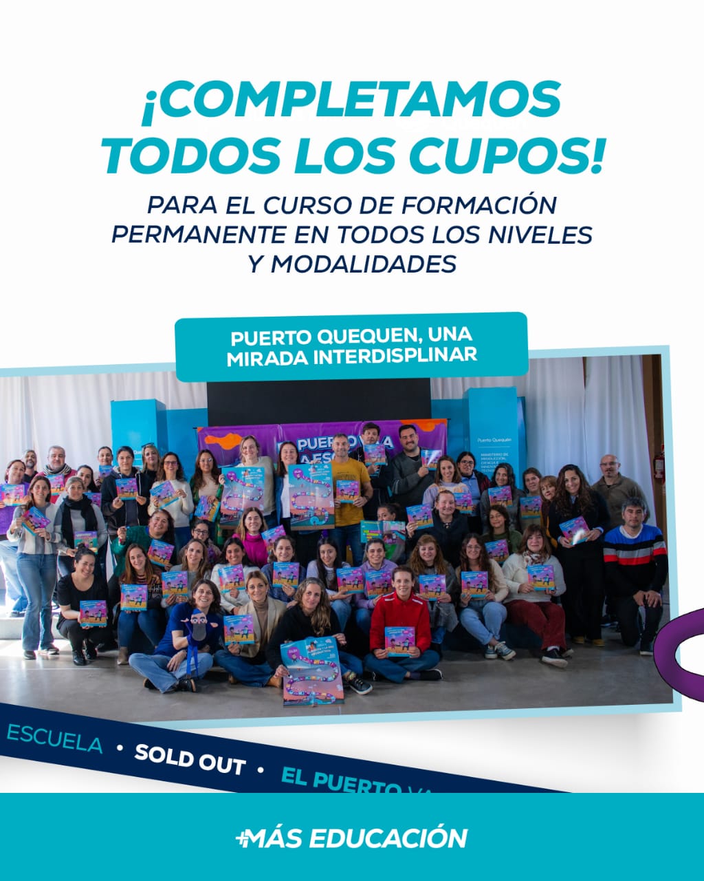 "El puerto va a la escuela" anuncia sold out de sus actividades