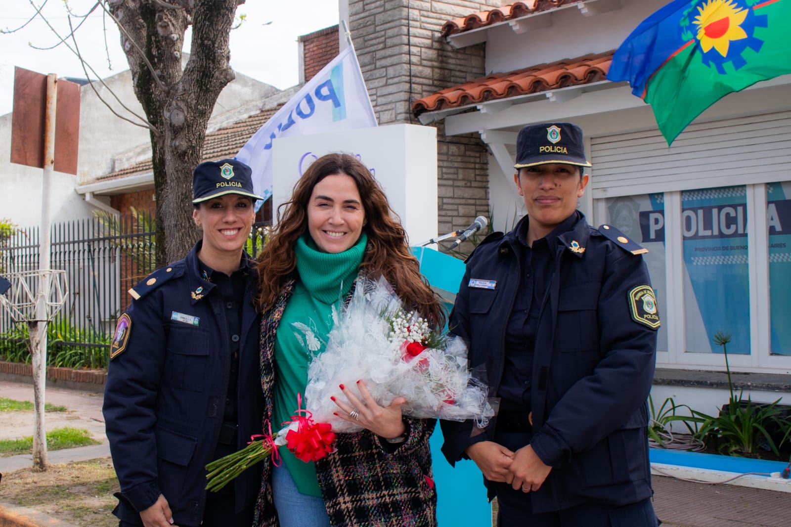 Jimena López encabezó la reinauguración de la Comisaría de la Mujer y la Familia de Necochea