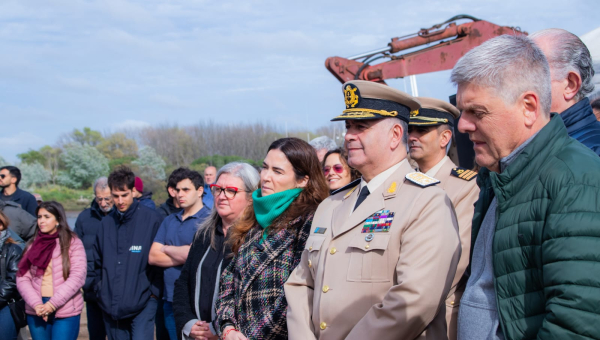 Jimena López participó de la botadura del Buque Pesquero Artesanal “RODA”