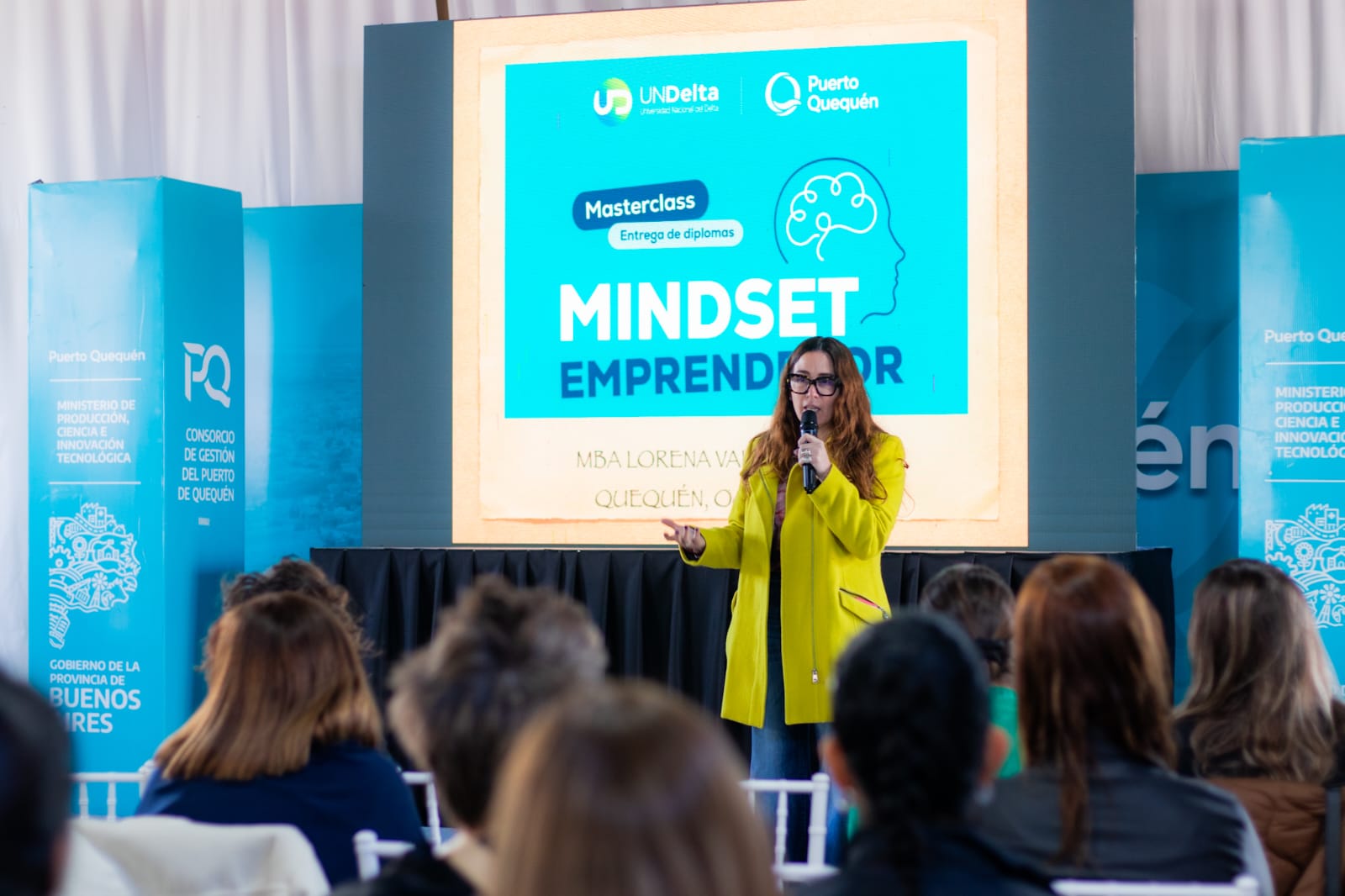 Jimena López cerró el “Curso ejecutivo de finanzas para mujeres emprendedoras” en Puerto Quequén