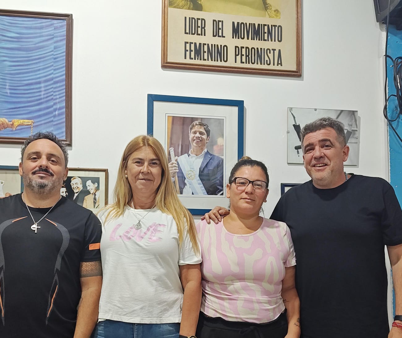 La lista de Axel para la Renovación del Peronismo Necochense