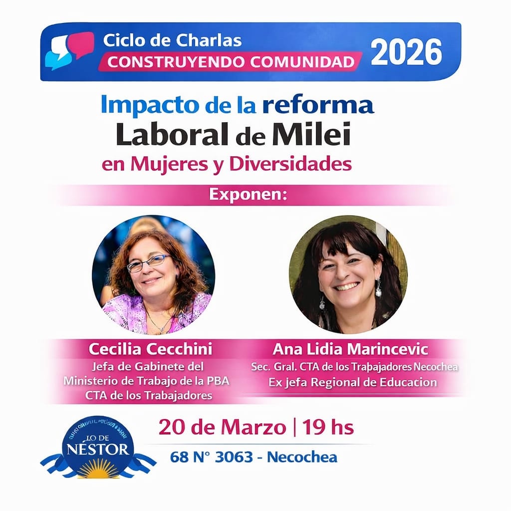 CICLO DE CHARLAS “CONSTRUYENDO COMUNIDAD 2026”