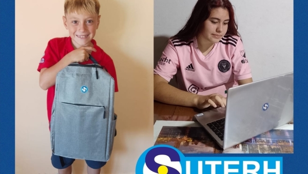 El SUTERH realizó una nueva entrega de netbooks