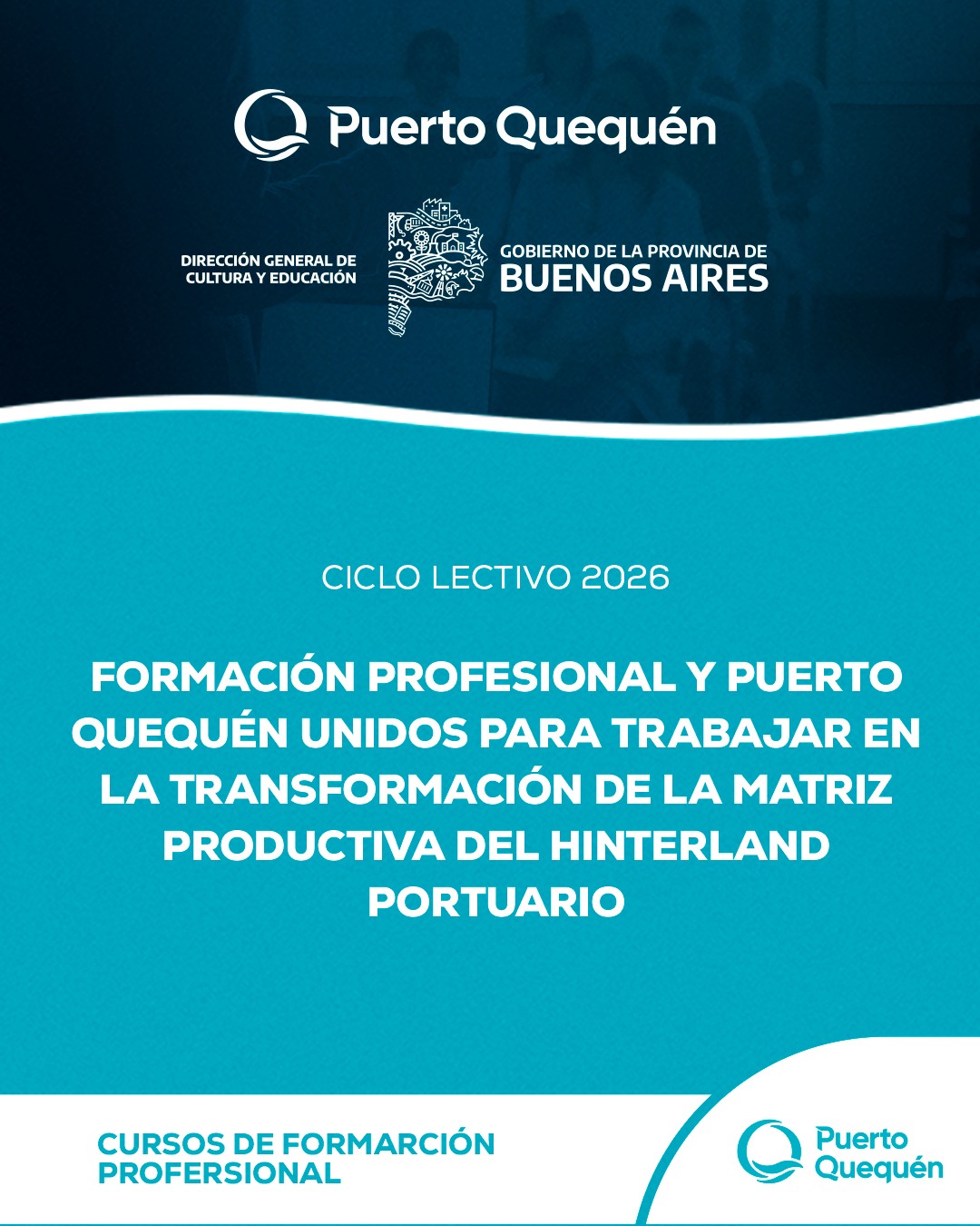El Puerto de Quequén impulsa la formación técnica con nuevas propuestas educativas