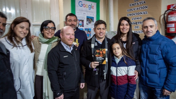  Andrea Cáceres acompañó a Axel Kicillof y Andrés Larroque en la inauguración de nuevos espacios comunitarios en Mar Chiquita