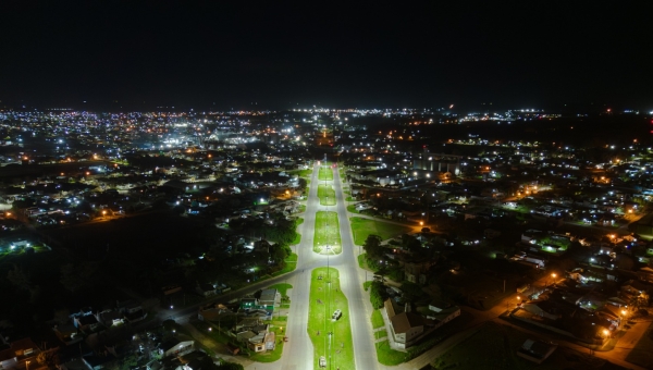 AVANZA EN LA MODERNIZACIÓN DEL ALUMBRADO PÚBLICO PARA CONSOLIDAR UN CORREDOR VIAL SEGURO