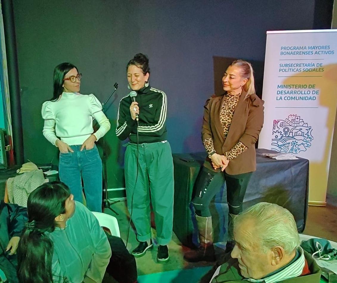 La Provincia presentó en Necochea programas de cuidado y promoción de derechos para personas mayores